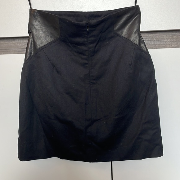 Cushnie leather detail mini skirt - Picture 3 of 3